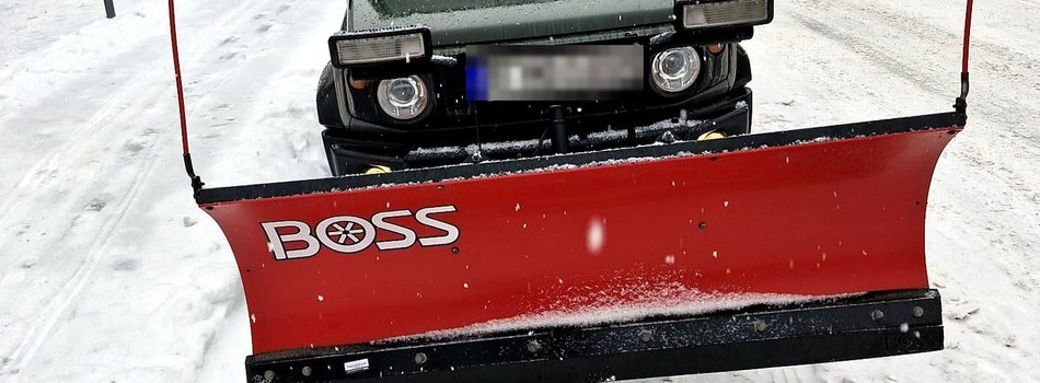 Der Winterdienst zählt in der kalten Jahreszeit zu den wichtigsten Aufgaben unserer Mitarbeiter.